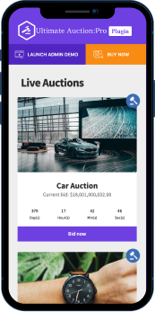 Auction Addon mobile