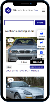 Car Auction Software mobile