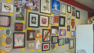 silent auction for art gallery